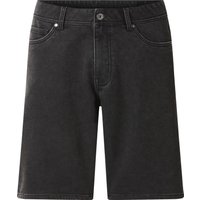 ESMARA MEN Herren Sweat-Denim-Bermudas (Schwarz, 48)