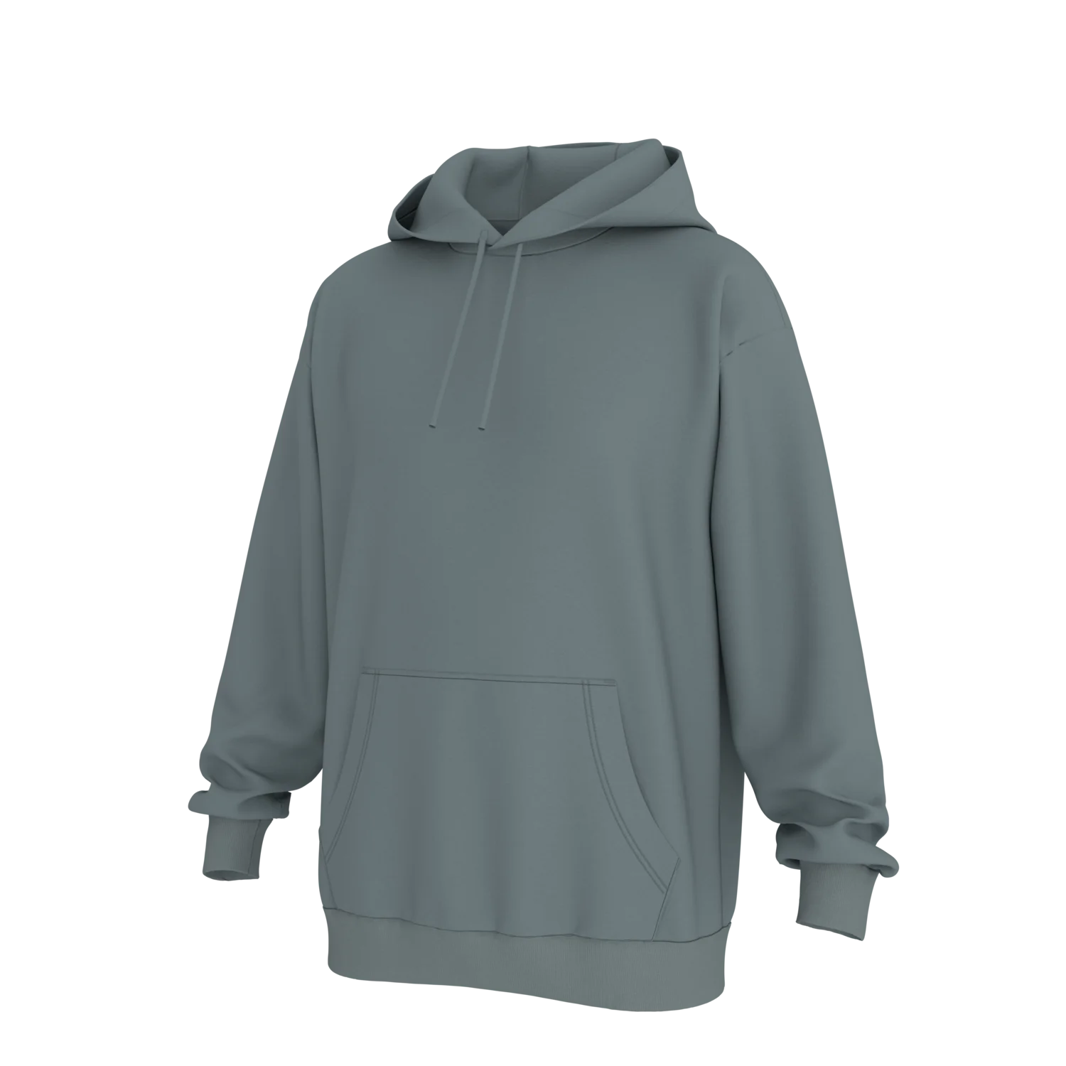 ESMARA MEN Herren Sweathoodie / Sweatpullover (Blau, L (52/54)) – Bild 2 von 3