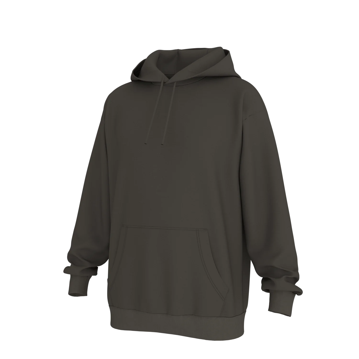 ESMARA MEN Herren Sweathoodie / Sweatpullover (Braun, M (48/50)) – Bild 3 von 3