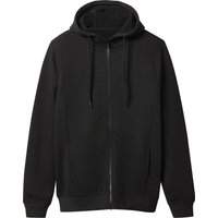 ESMARA MEN Herren Sweatjacke Teddyfutter (Schwarz, L (52/54))