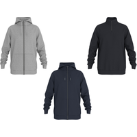 ESMARA MEN Herren Sweatjacke/-Troyer (Grau, L (52/54))