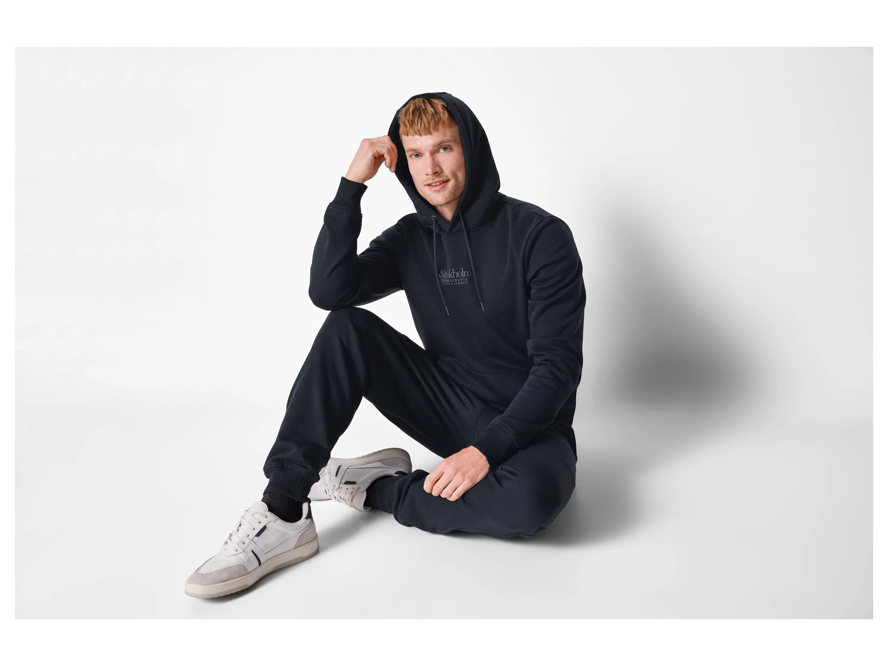 ESMARA MEN Herren Sweatshirt (Navy, XL (56/58)) – Bild 3 von 4
