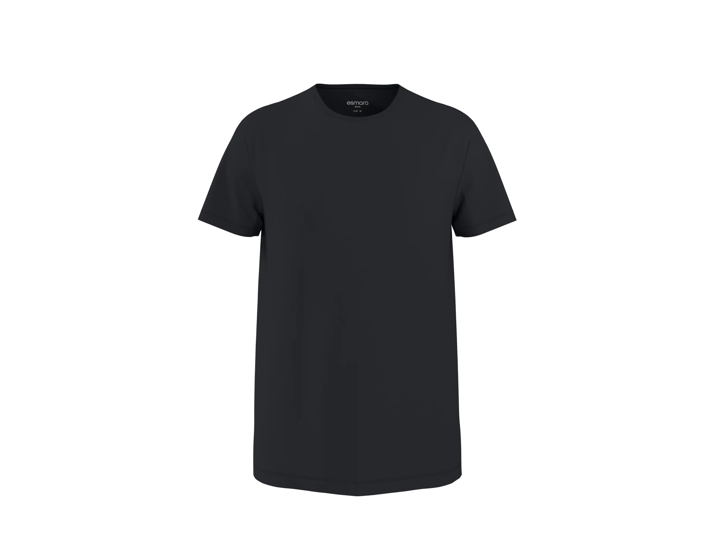 ESMARA MEN Herren T-Shirt, 5 Stück (Schwarz, M (48/50)) – Bild 3 von 4