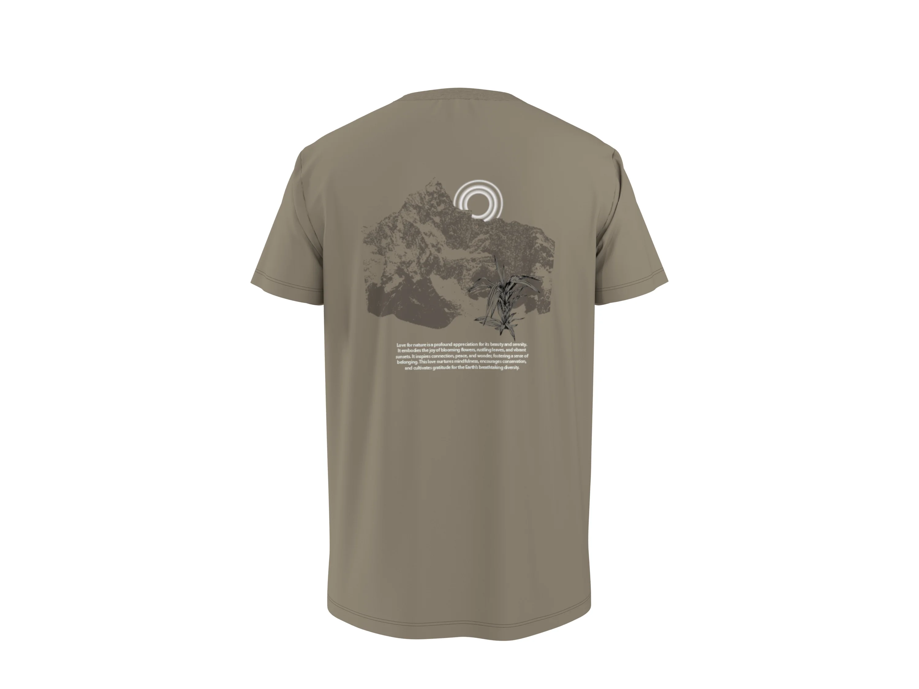 ESMARA MEN Herren T-Shirt (Beige, M (48/50)) – Bild 3 von 4