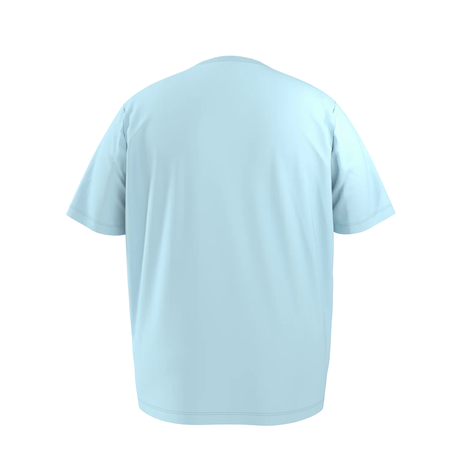 ESMARA MEN Herren T-Shirt (Hellblau, 3XL (64/66)) – Bild 4 von 4
