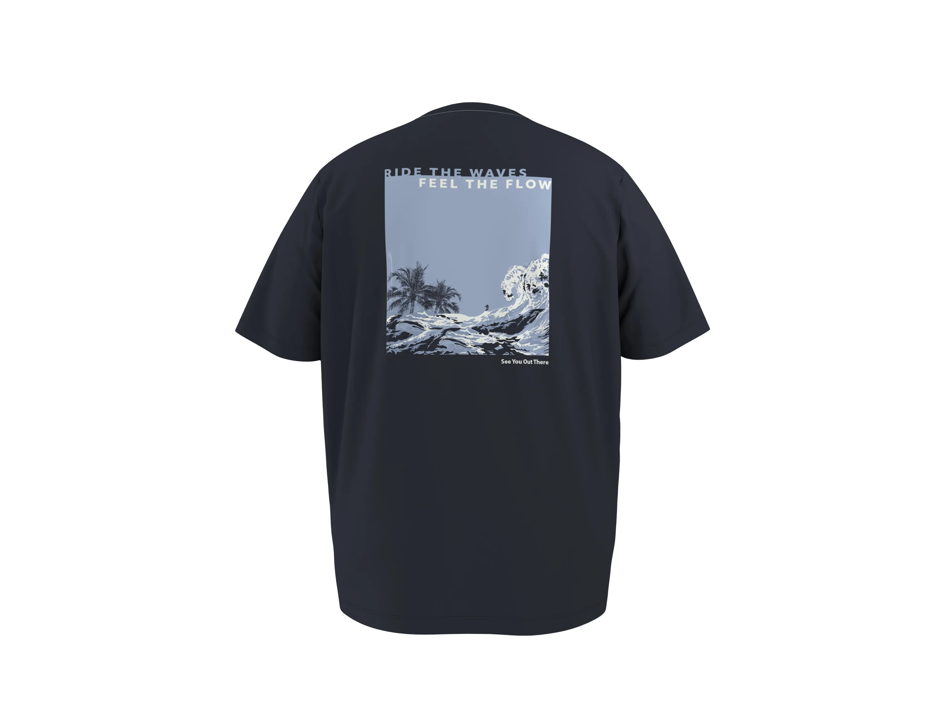 ESMARA MEN Herren T-Shirt (Navy, 4XL (68/70)) – Bild 4 von 4