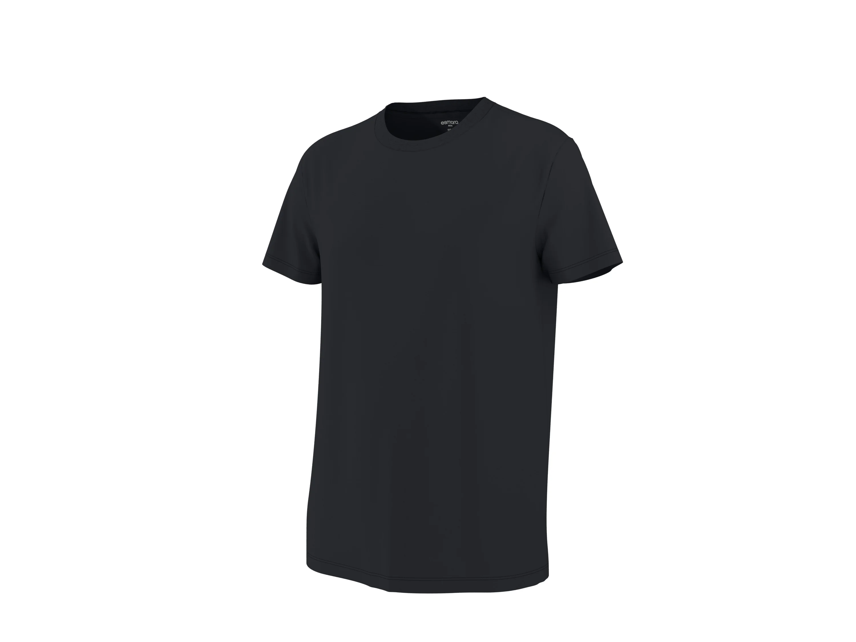 ESMARA MEN Herren T-Shirt (Schwarz, L (52/54)) – Bild 4 von 4