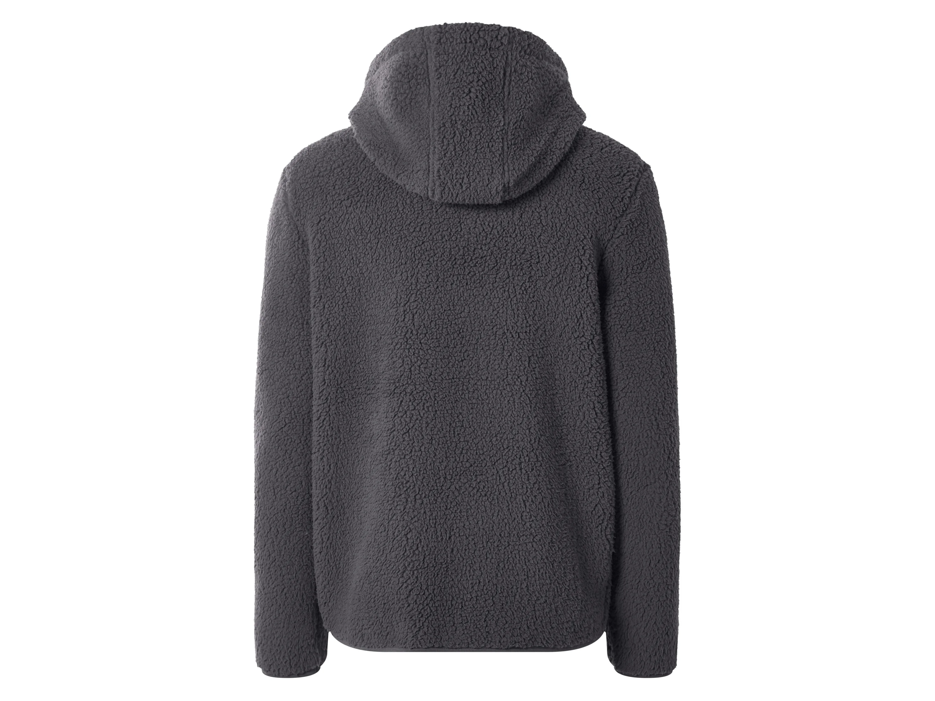 ESMARA MEN Herren Teddyfleece-Jacke (Dunkelgrau, S (44/46)) – Bild 2 von 3