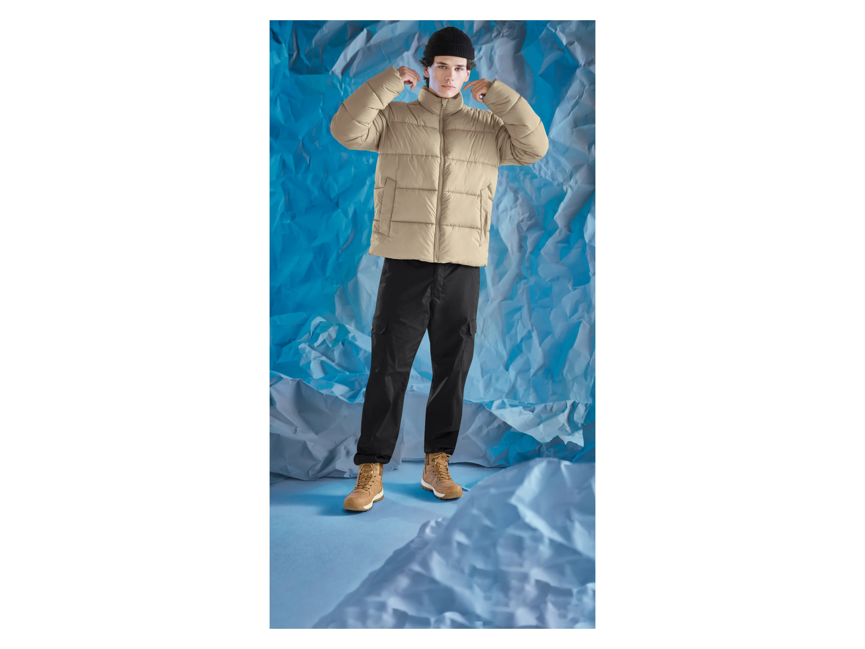 ESMARA MEN Herren Thermo-Cargohose (Schwarz, M (48/50)) – Bild 4 von 4