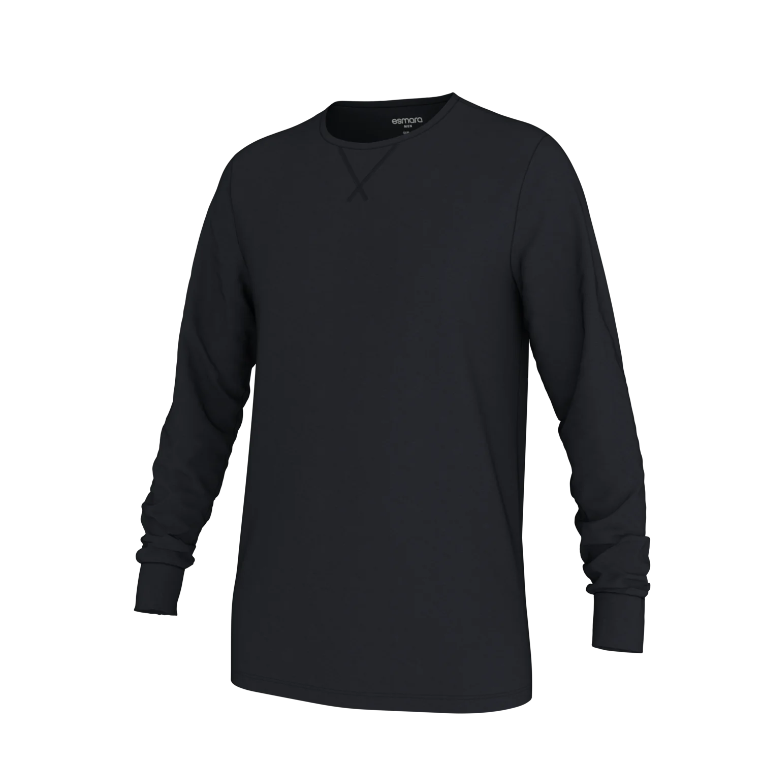ESMARA MEN Herren Thermo-Langarmshirt (Schwarz, S (44/46)) – Bild 3 von 3