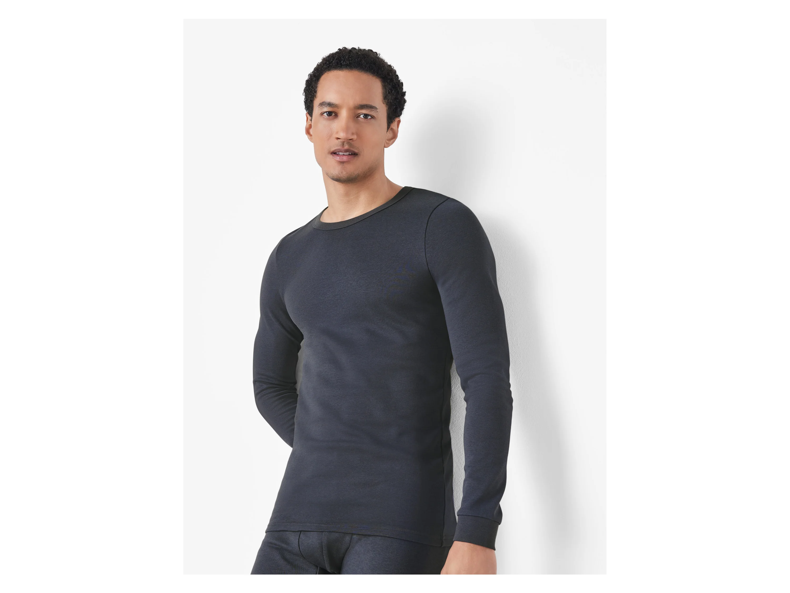 ESMARA MEN Herren Thermounterhemd (Blau, 7/XL) – Bild 2 von 3