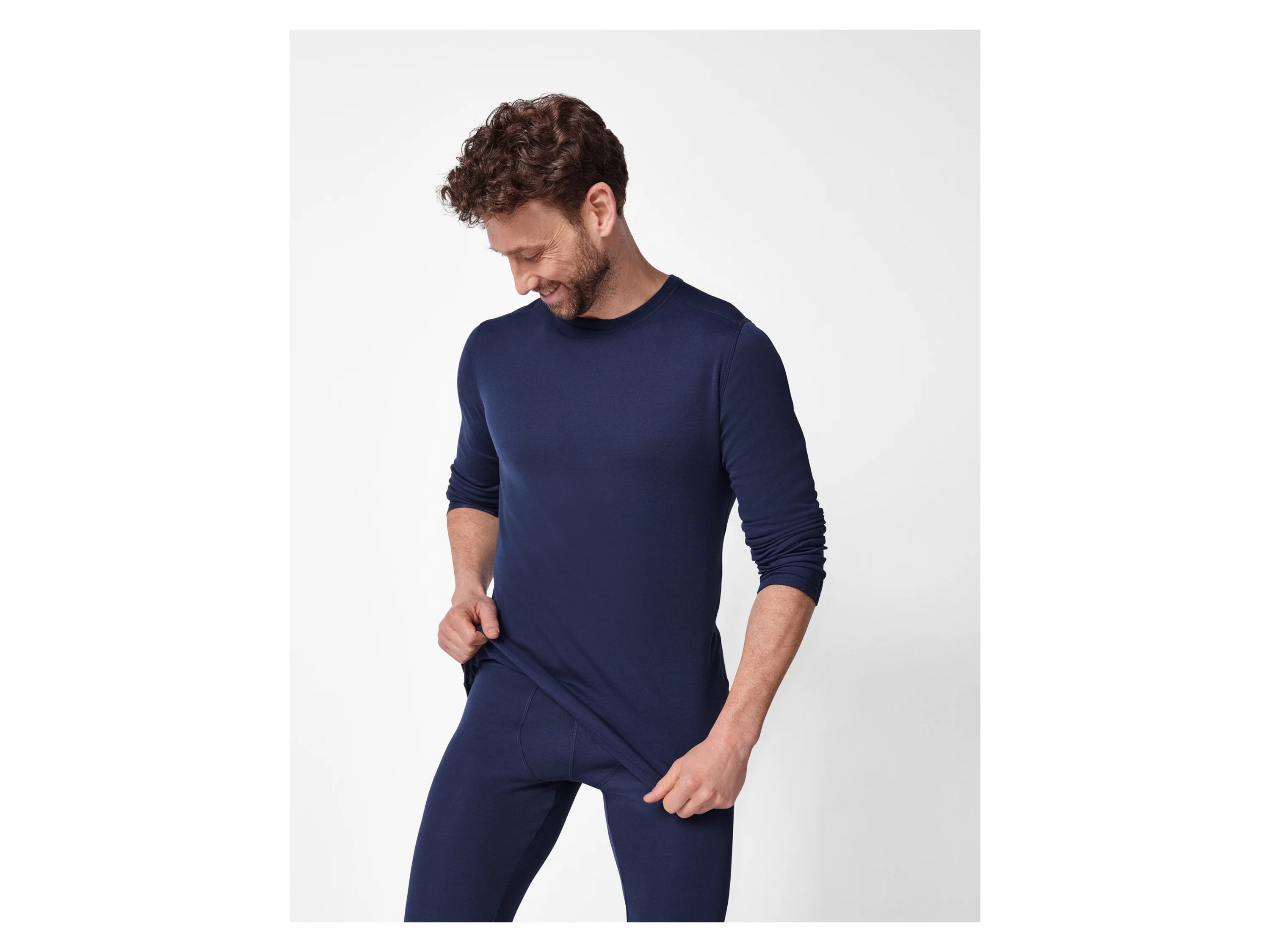 ESMARA MEN Herren Thermounterhemd (Navy, L (52/54)) – Bild 2 von 4