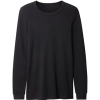 ESMARA MEN Herren Thermounterhemd (Schwarz, 7/XL)