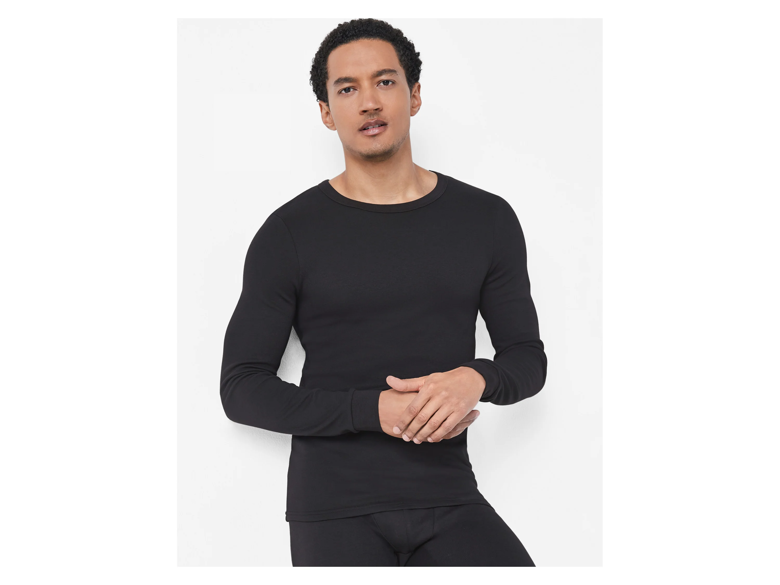 ESMARA MEN Herren Thermounterhemd (Schwarz, 7/XL) – Bild 2 von 2