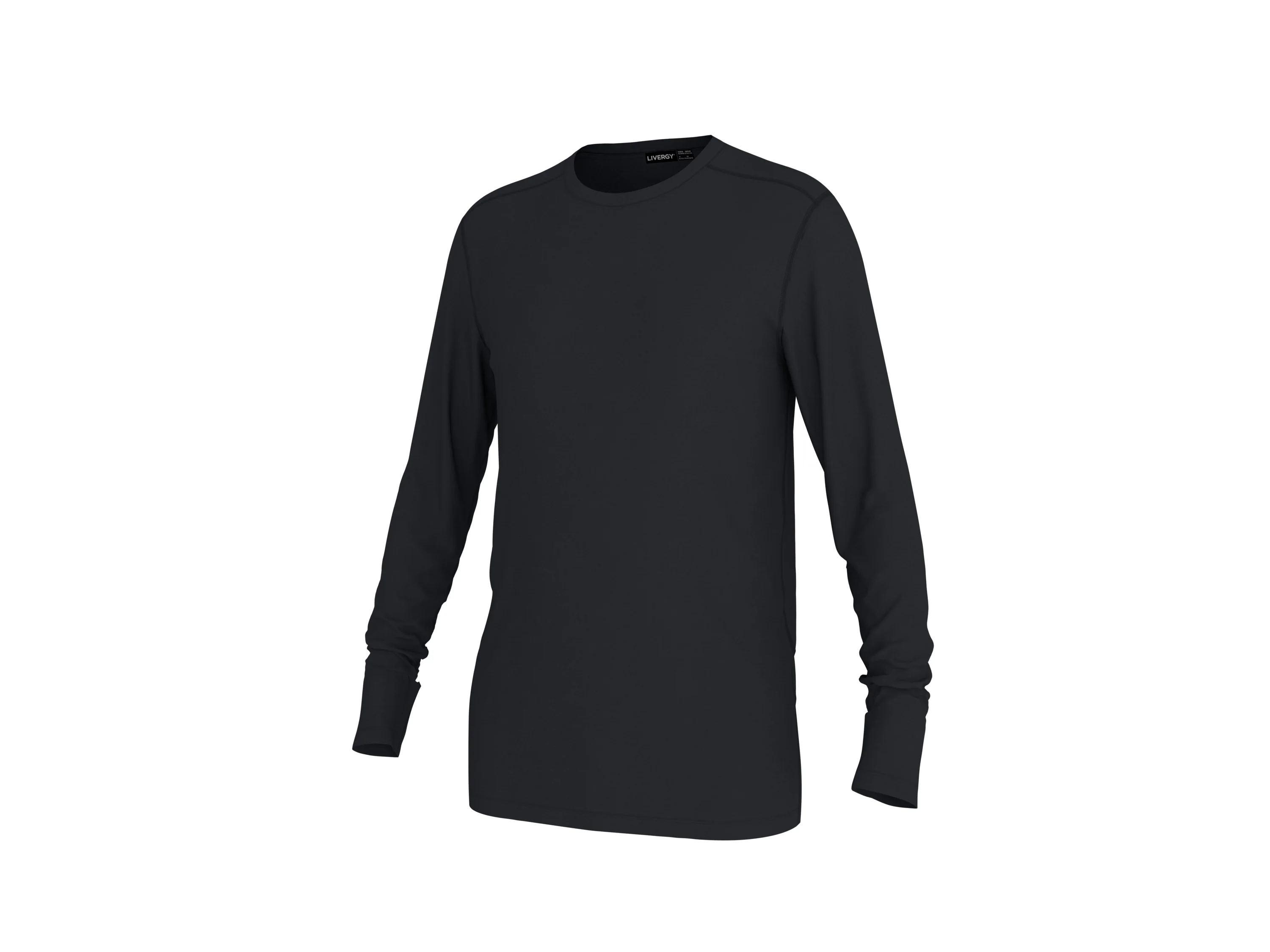 ESMARA MEN Herren Thermounterhemd (Schwarz, XXL (60/62)) – Bild 4 von 4