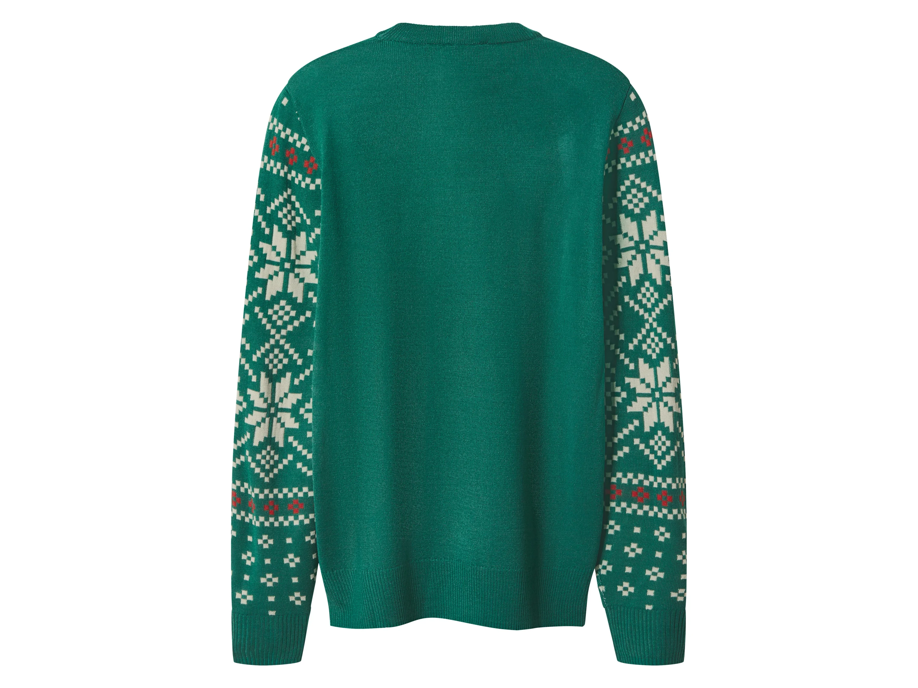 ESMARA MEN Herren Weihnachtspullover (Grün, XL (56/58)) – Bild 3 von 3