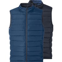 ESMARA MEN Herren Wendeweste 2-in-1 (navy/blau, XXL (60/62))