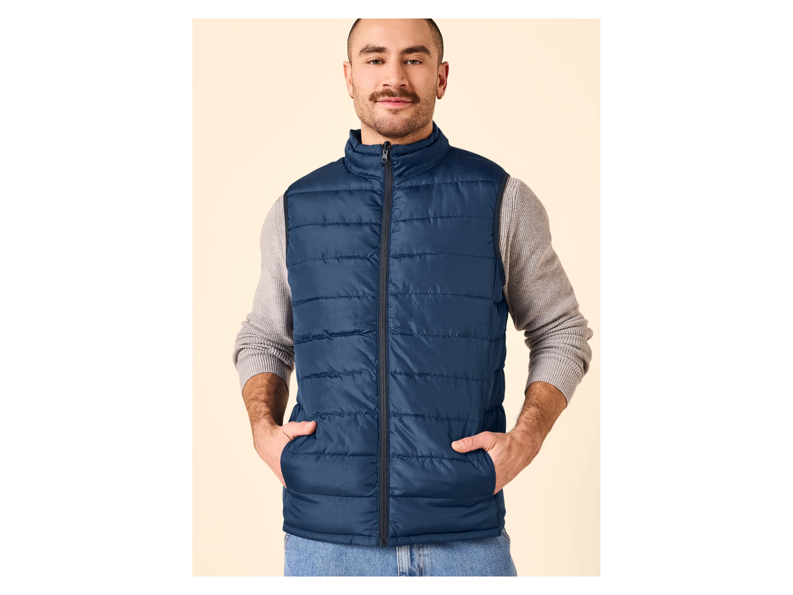 ESMARA MEN Herren Wendeweste 2-in-1 (navy/blau, XXL (60/62)) – Bild 3 von 4