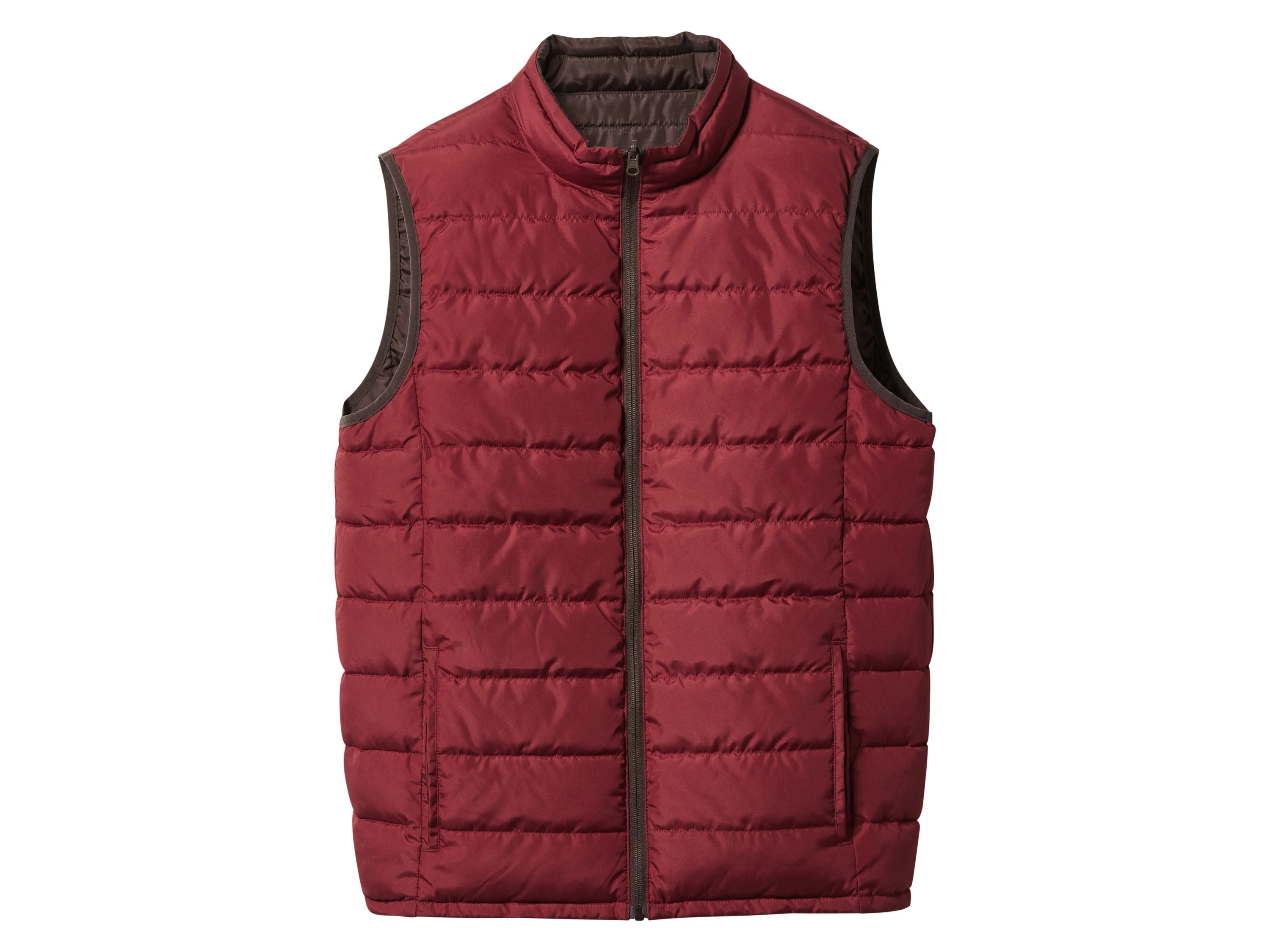ESMARA MEN Herren Wendeweste (braun/rot, L(52/54)) – Bild 4 von 4