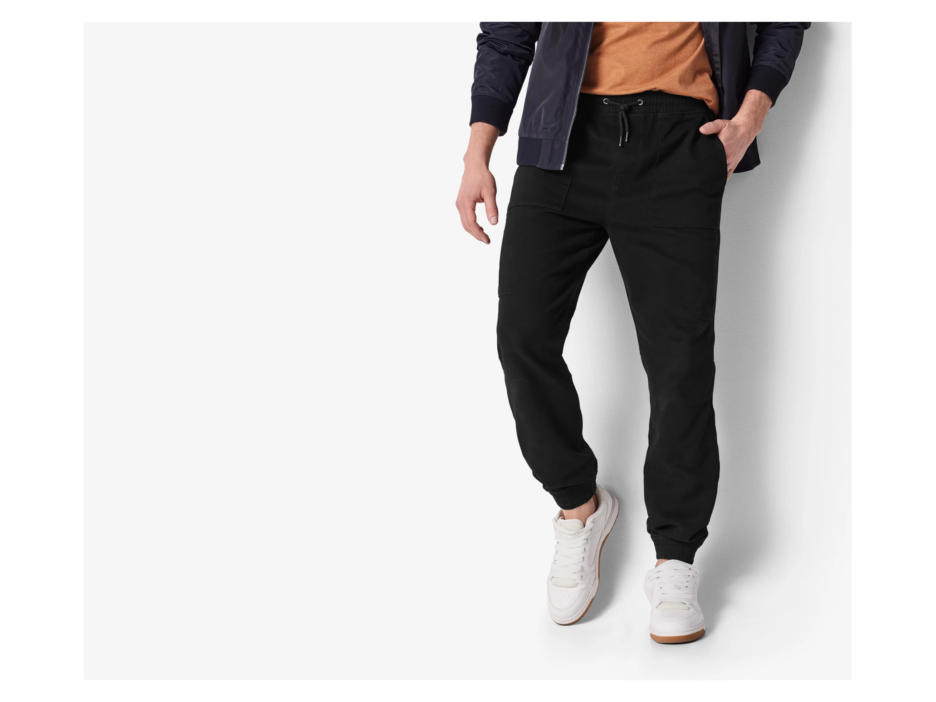 ESMARA MEN Joggers / Cargo-Joggers (Schwarz, S (44/46)) – Bild 2 von 4