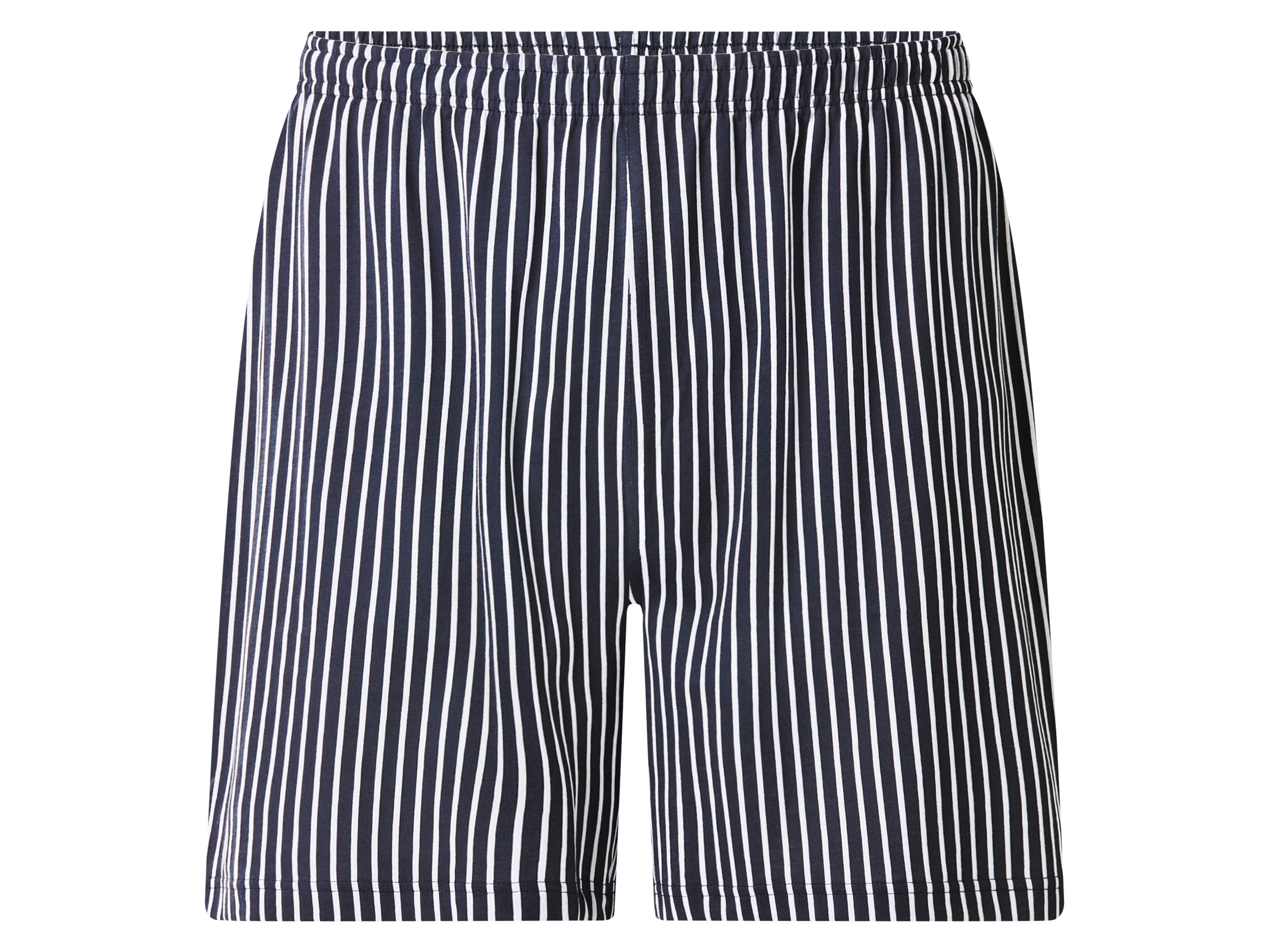 ESMARA MEN Pyjama (weiß/navy, L (52/54)) – Bild 4 von 4
