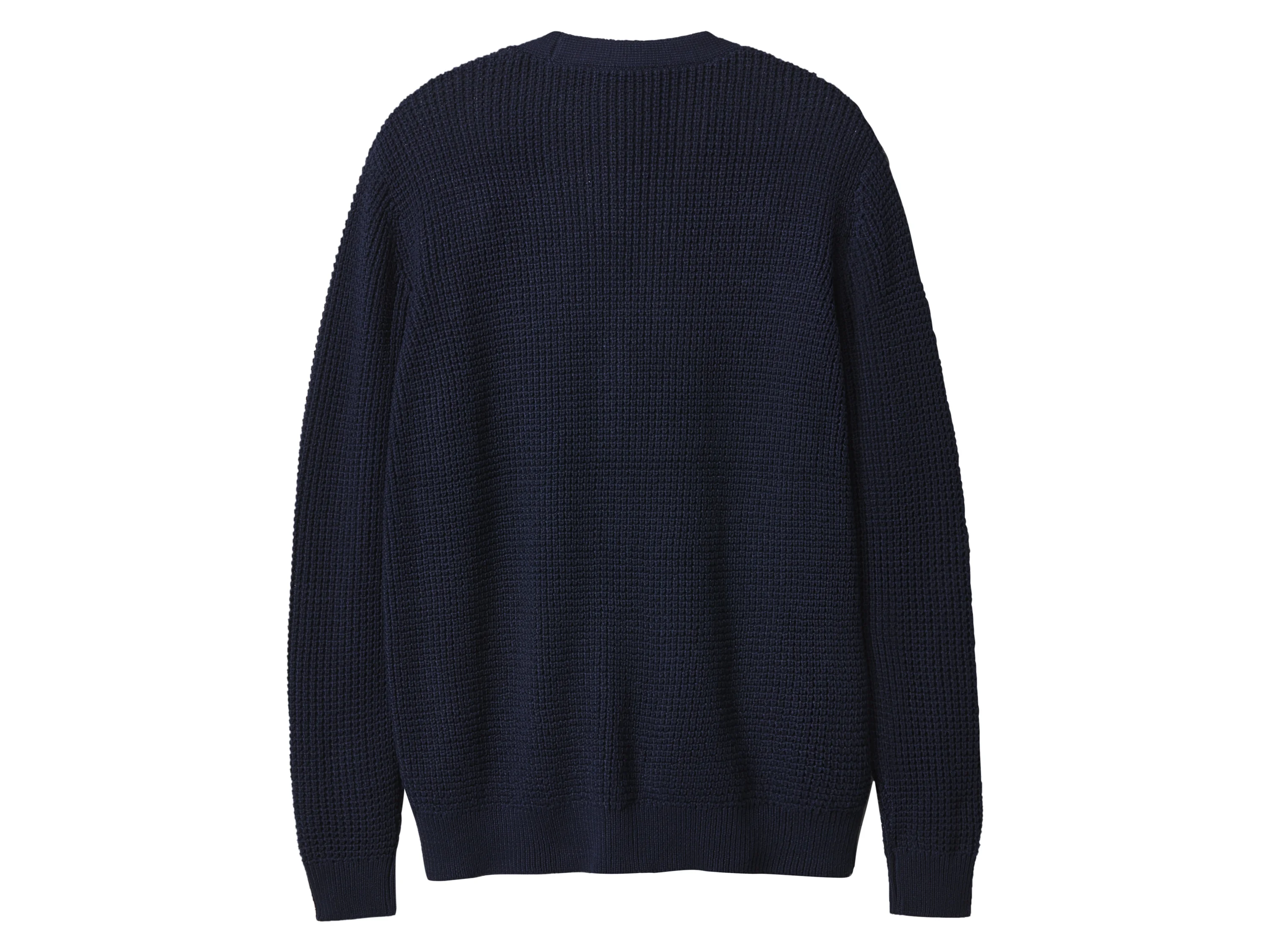 ESMARA MEN Strickcardigan (Blau, XL (56/58)) – Bild 3 von 4