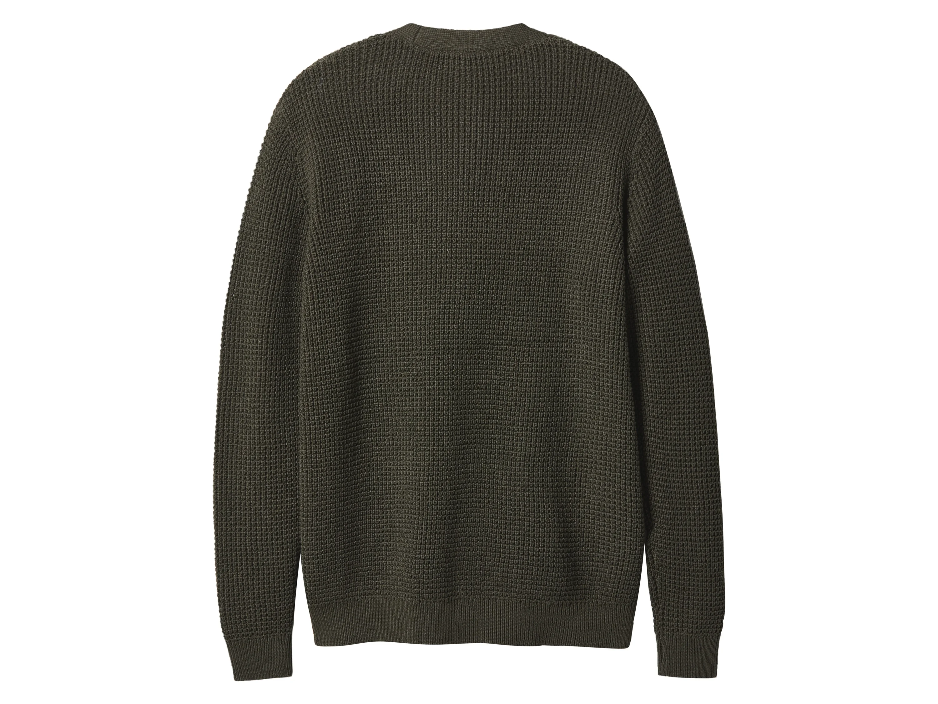 ESMARA MEN Strickcardigan (Grün, M (48/50)) – Bild 3 von 4