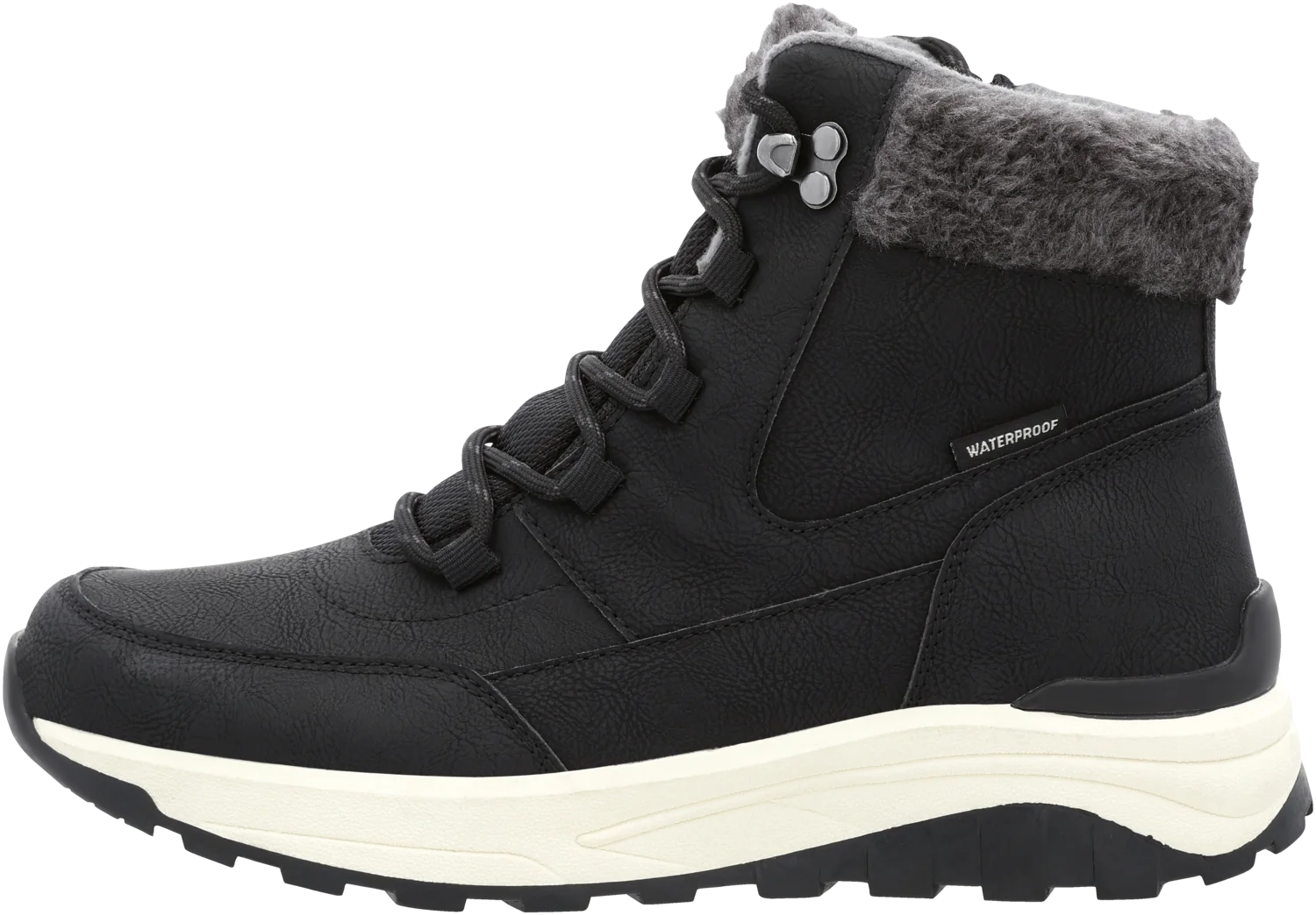 ESMARA® Premium Damen Winterstiefel (Schwarz, 38) – Bild 2 von 3