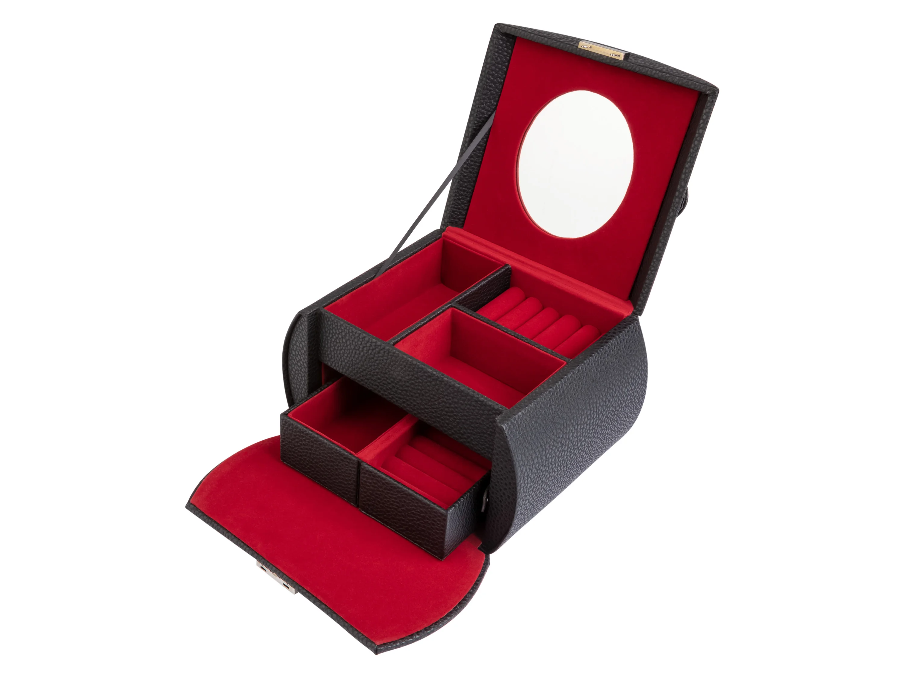 ESMARA® Schmuckkasten (Rot/schwarz) – Bild 3 von 4