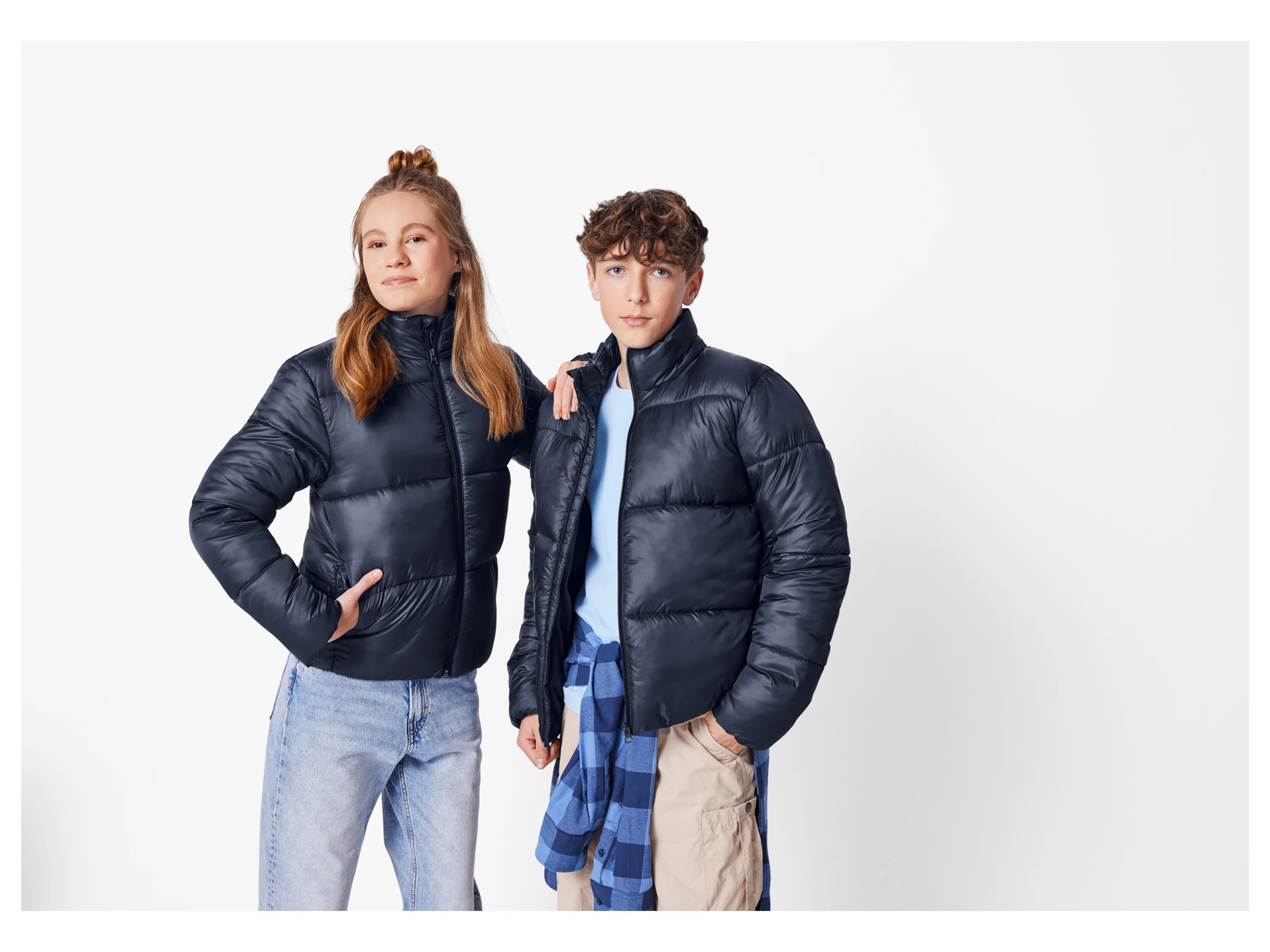 ESMARA® Thermo-Jacke (Navy, 158/164) – Bild 2 von 4