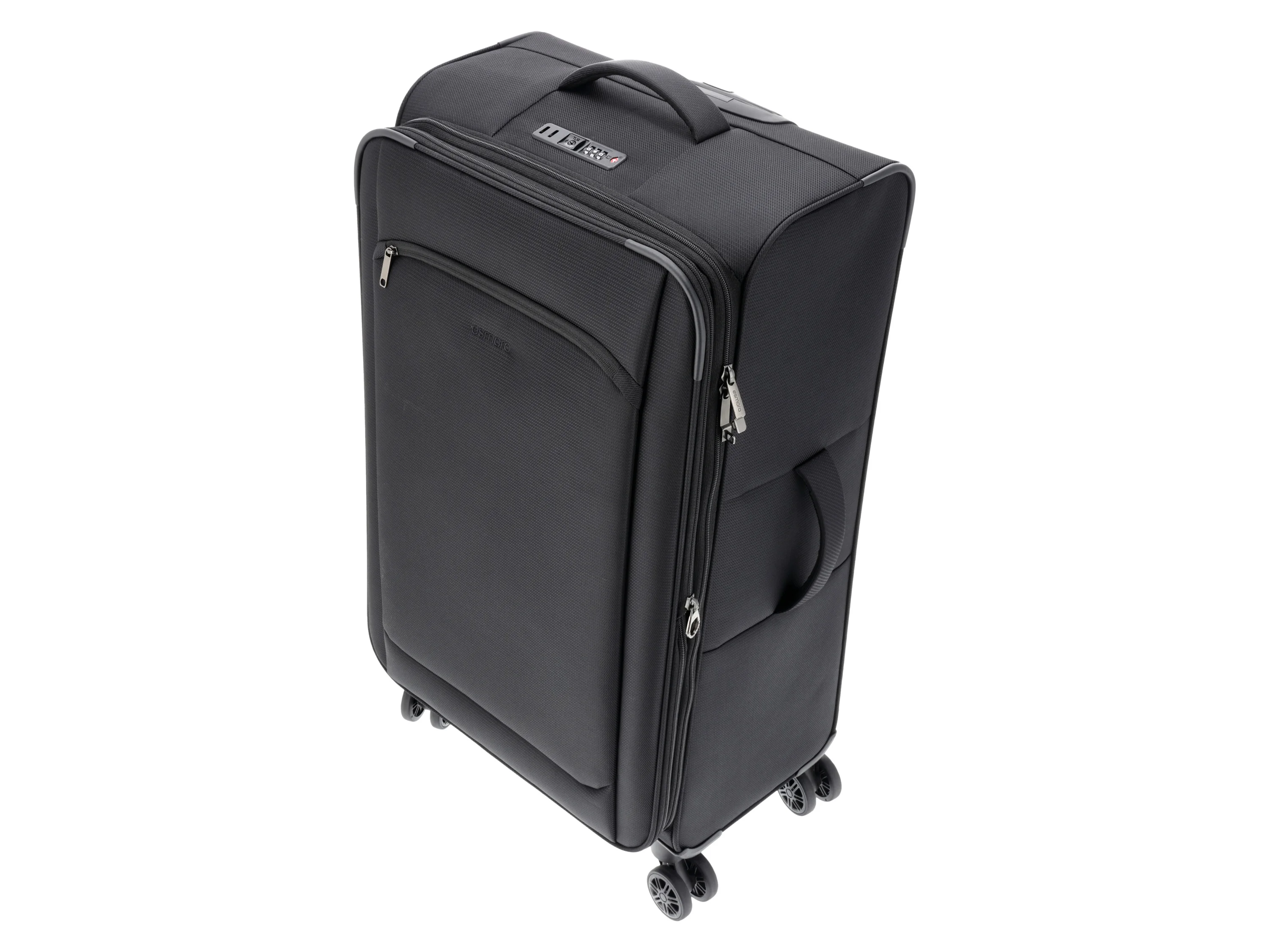 ESMARA® Trolley-Reisekoffer, schwarz, 62/69 L – Bild 2 von 4