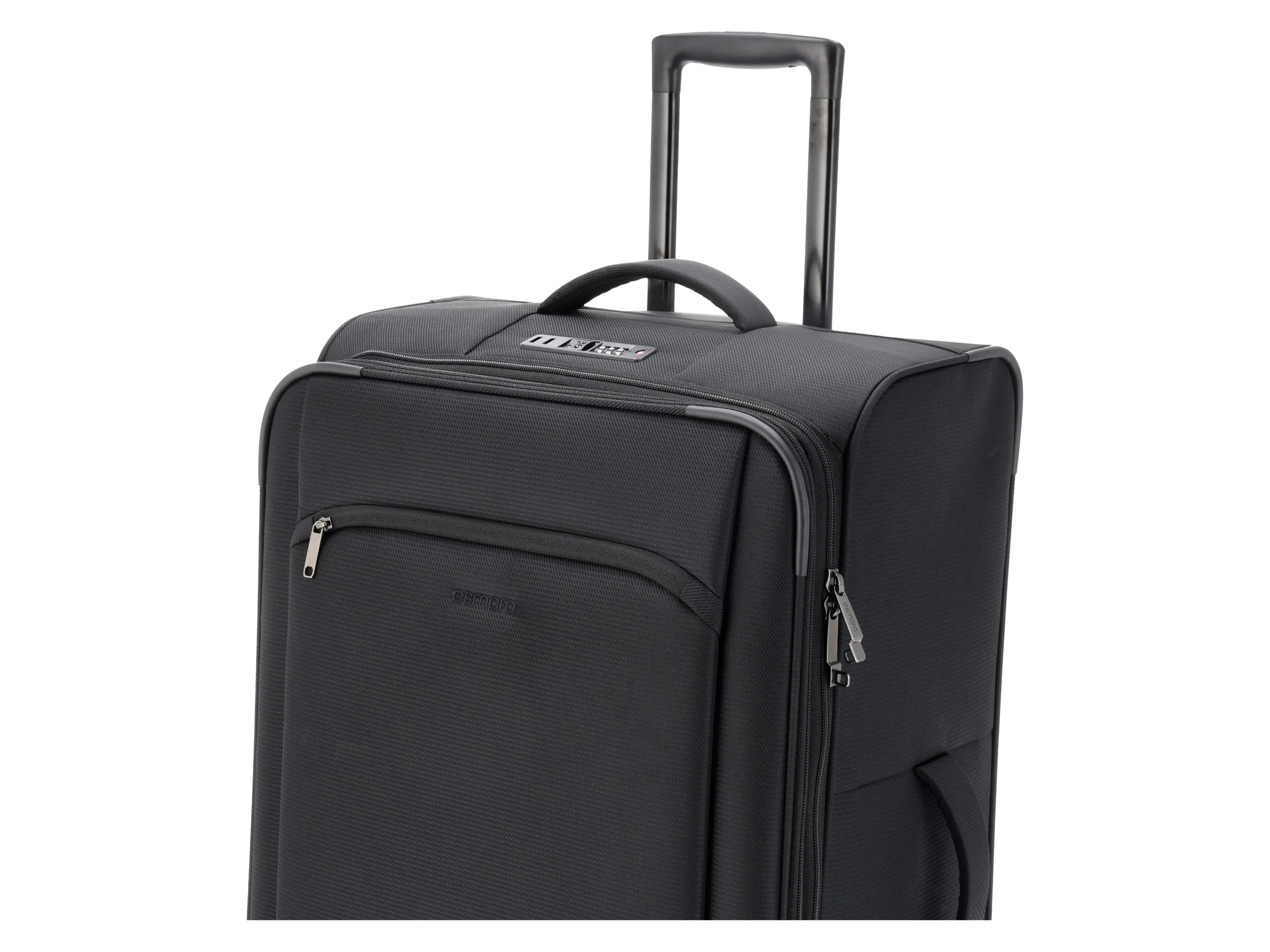 ESMARA® Trolley-Reisekoffer, schwarz, 62/69 L – Bild 4 von 4