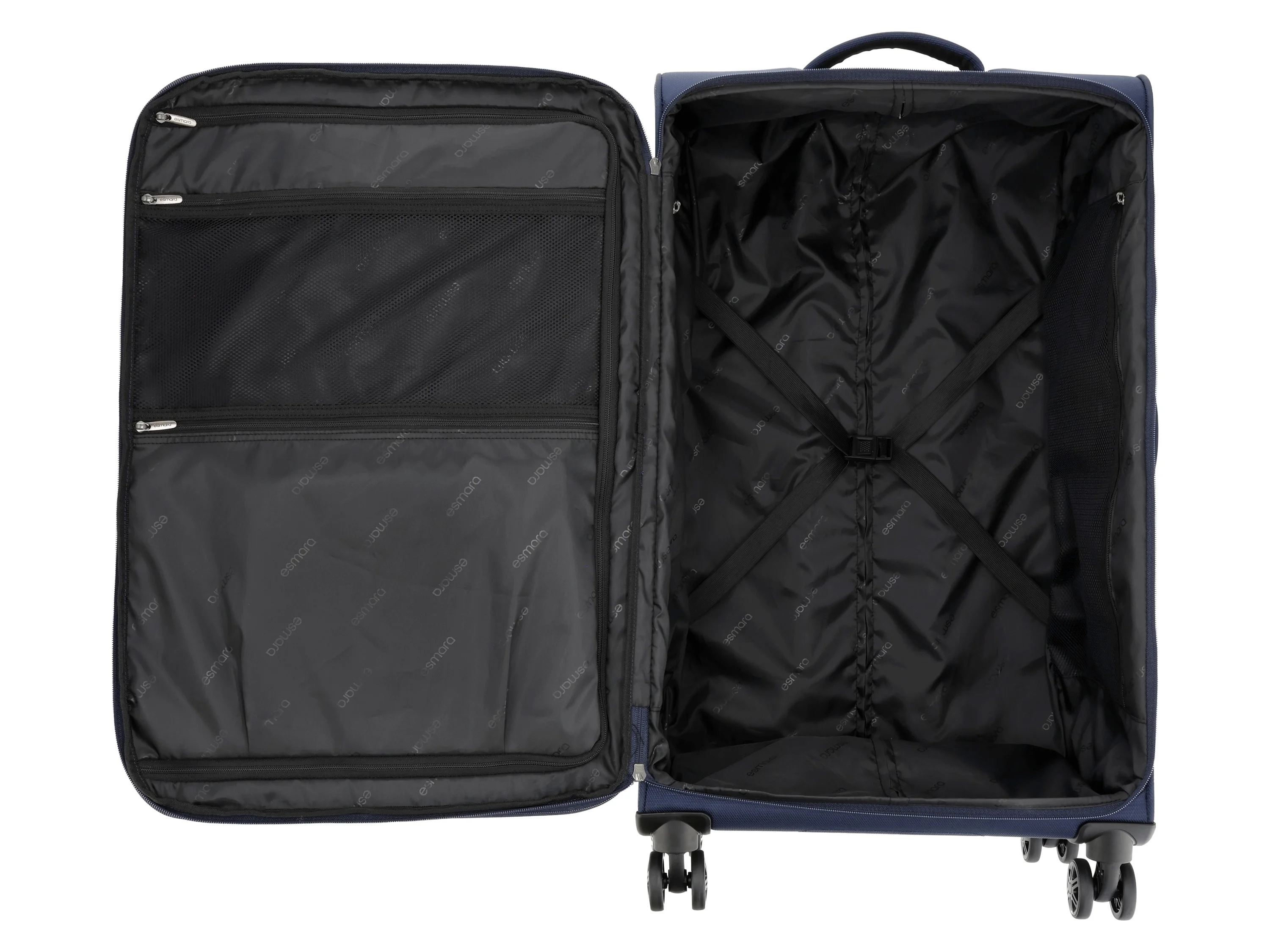 ESMARA® Trolley-Reisekoffer, blau, 96/108 L – Bild 3 von 4