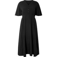 ESMARA® Tunika-Kleid / Kleid, Midilänge (Schwarz, 36)