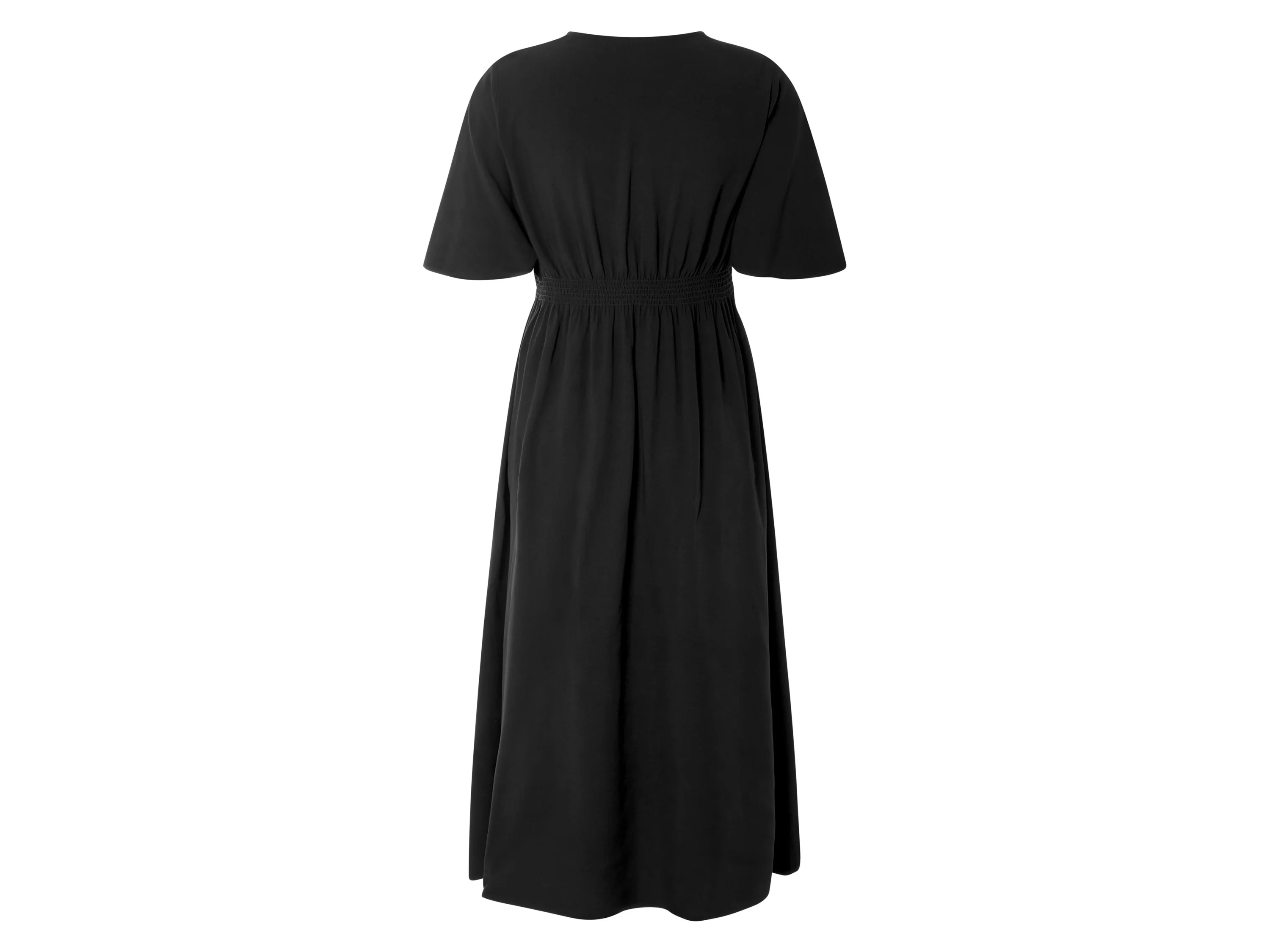 ESMARA® Tunika-Kleid / Kleid, Midilänge (Schwarz, 36) – Bild 3 von 4