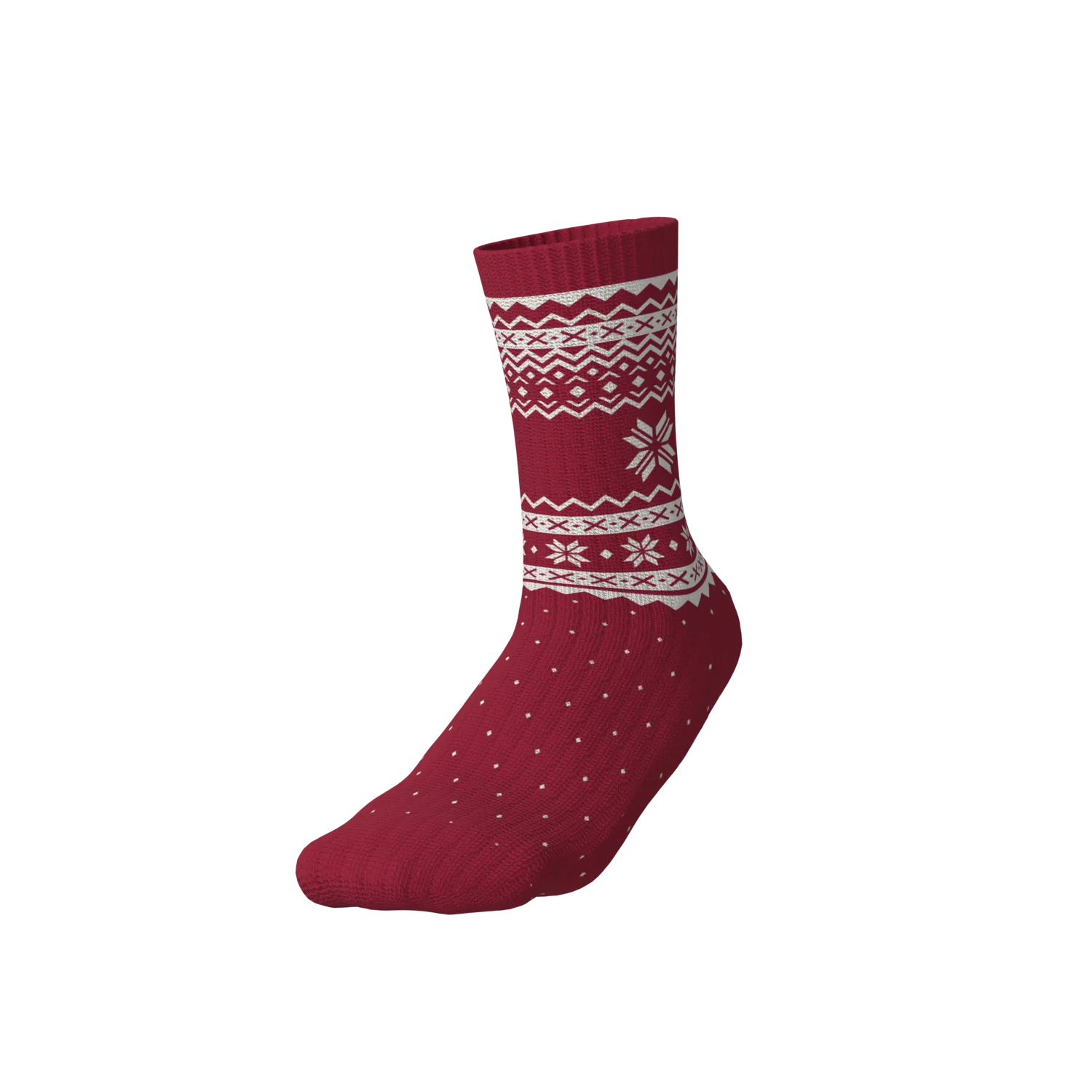 Unisex Thermosocken, 2 Paar (Rot, 39-42) – Bild 3 von 4