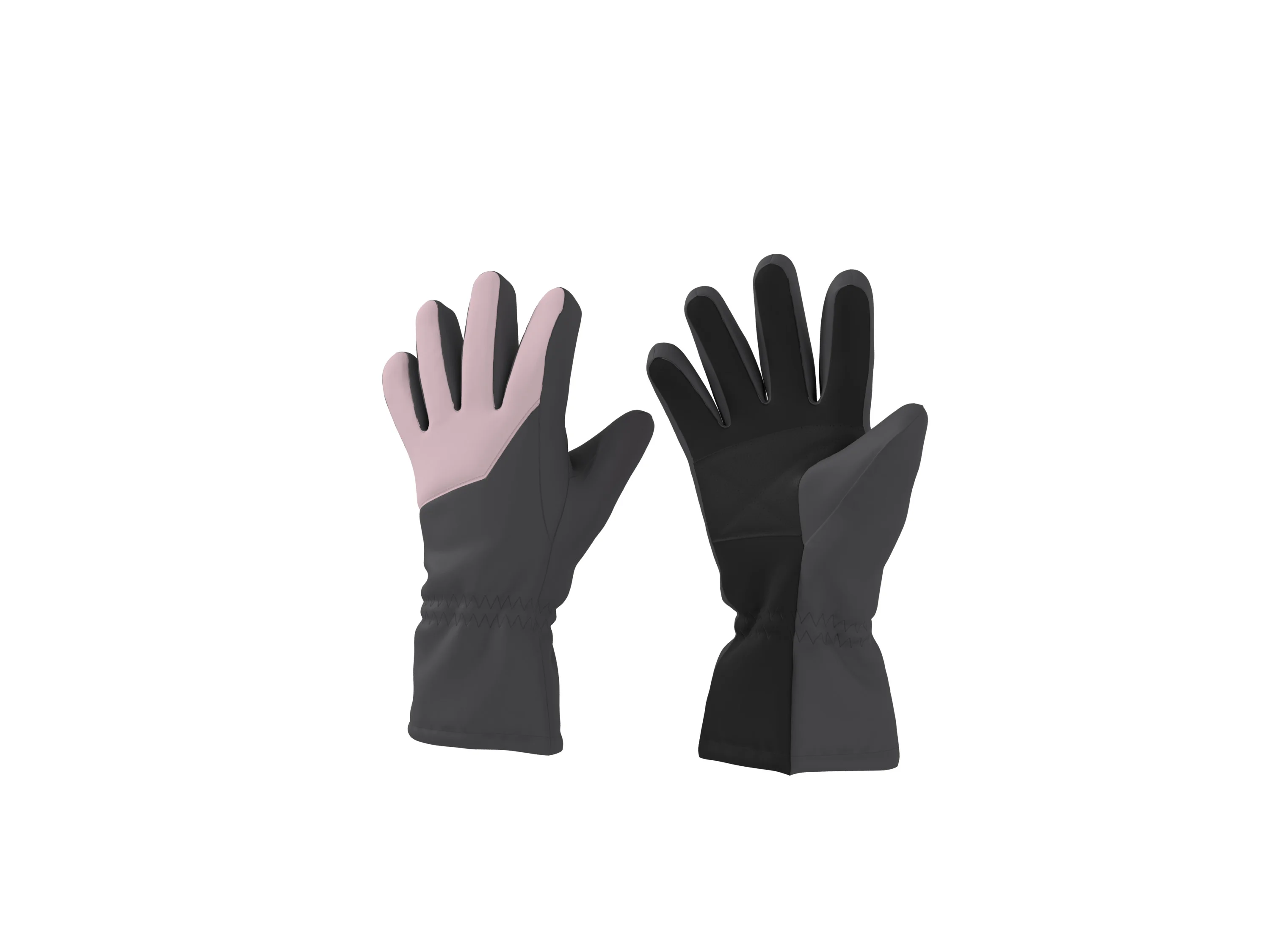 ESMARA® Winterhandschuhe (Pink/Grau, 8) – Bild 2 von 3