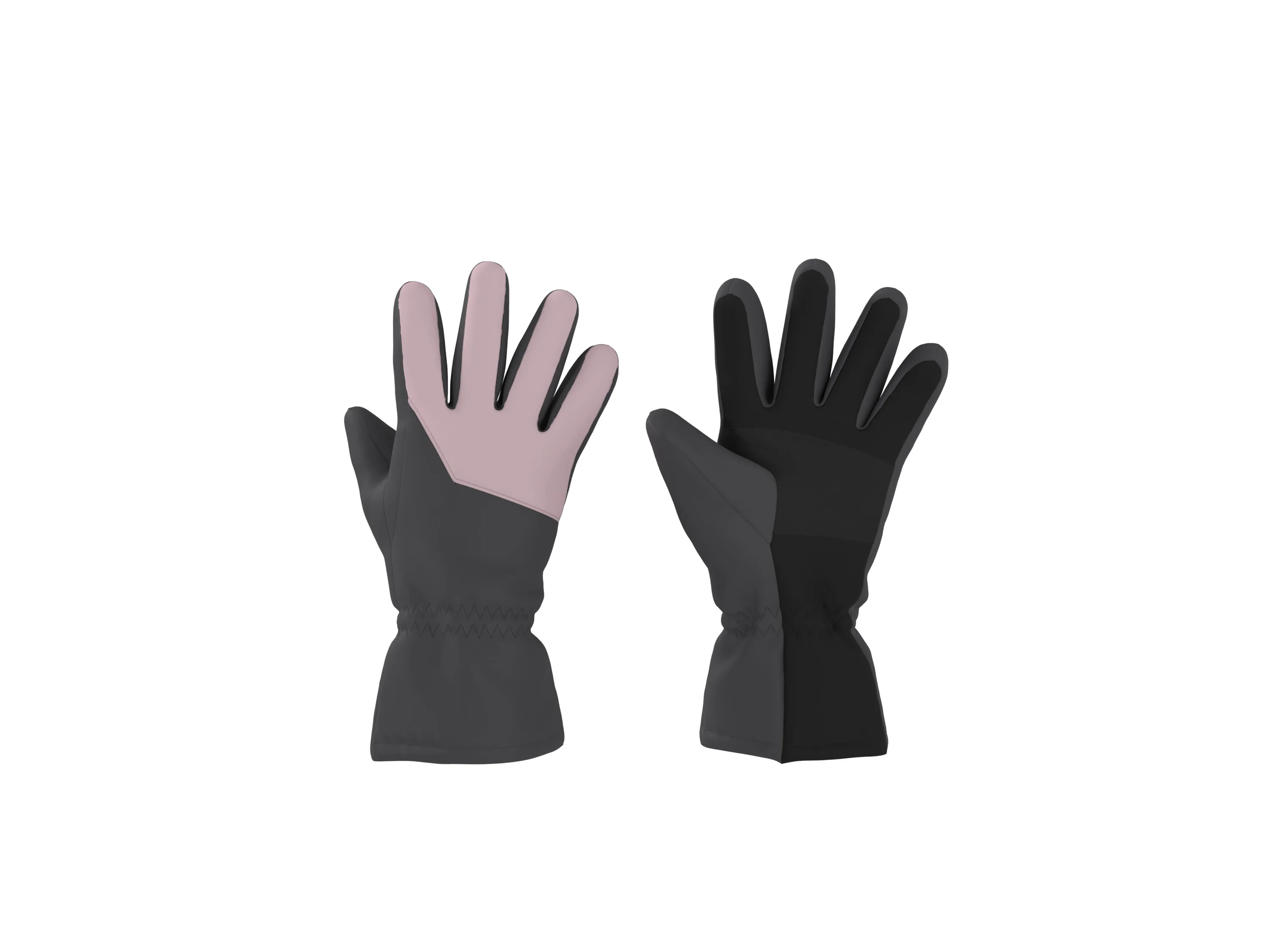 ESMARA® Winterhandschuhe (Pink/Grau, 8) – Bild 3 von 3