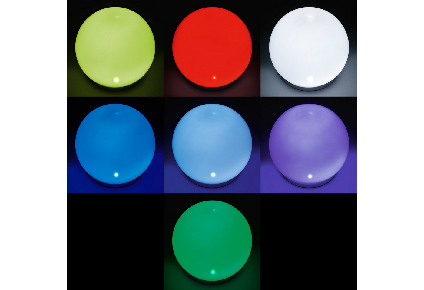 esotec LED Teichleuchte schwimmende Solarkugel FLOAT D25cm Fernbedienung 7 Leuchtfarben 102619, LED fest integriert – Bild 3 von 5
