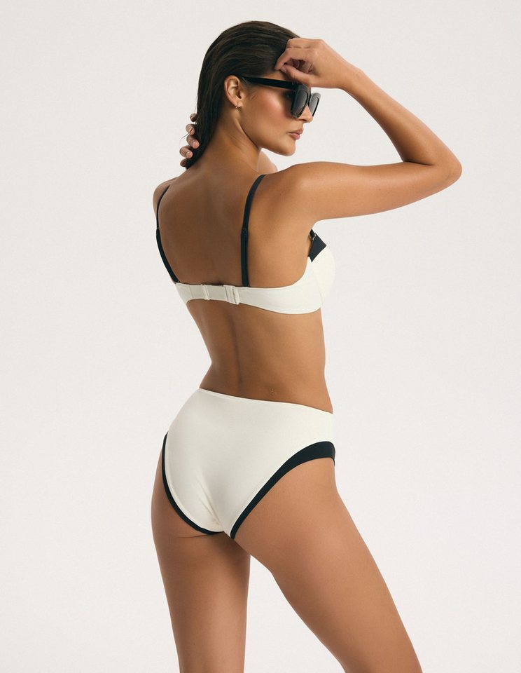 ESOTIQ Bikini-Hose Bikini Slip NICEA, Streifenmuster, Shaping (1-St) – Bild 4 von 4