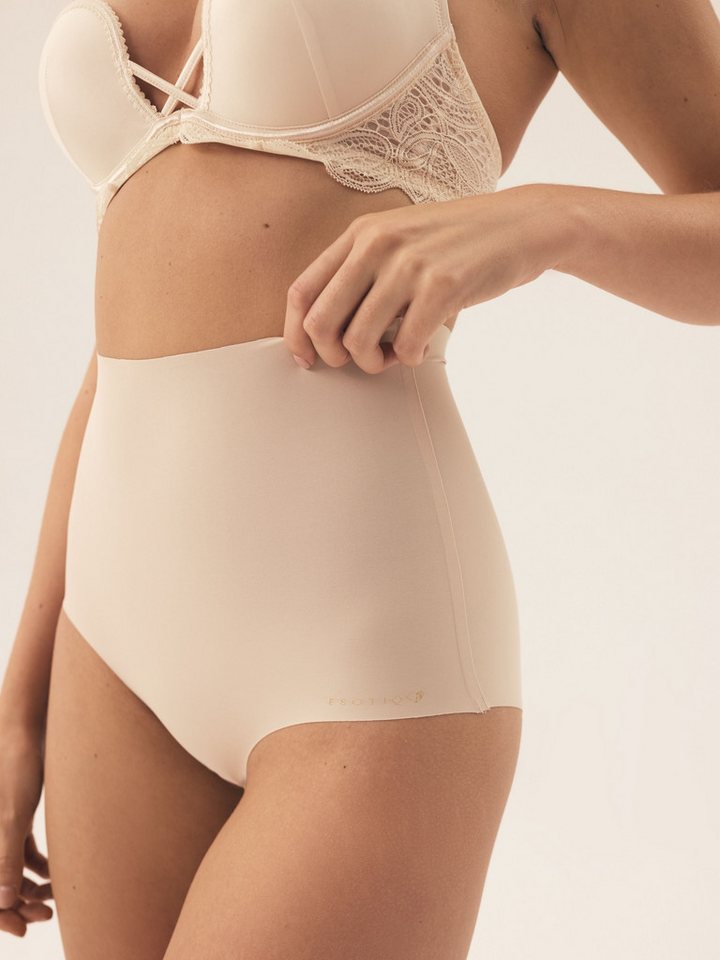 ESOTIQ Miederhose Miederhose Plain, starker Shaping Effekt, nahtlos, glatte Microfaser – Bild 4 von 5