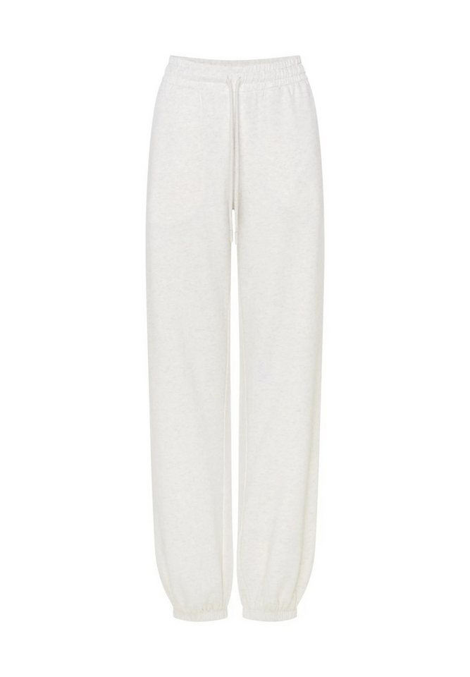 ESOTIQ Schlupfhose Sweathose Baumwolle Mix weich elastischer Bund für Zuhause Cinnamon (1-tlg) – Bild 5 von 5