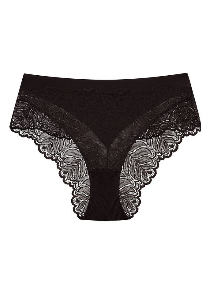 ESOTIQ Taillenslip Taillenslip Korin, hohe Leibhöhe, florales Muster, glatte Microfaser – Bild 5 von 5