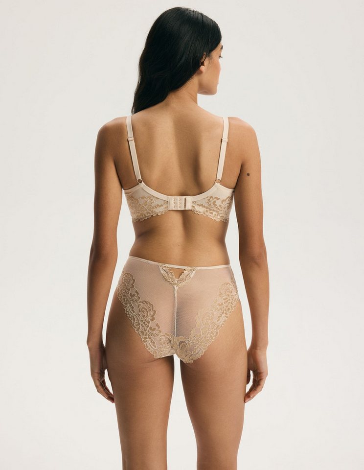 ESOTIQ Taillenslip Taillenslip Venus, hohe Leibhöhe, florale Spitze, transparent – Bild 4 von 5