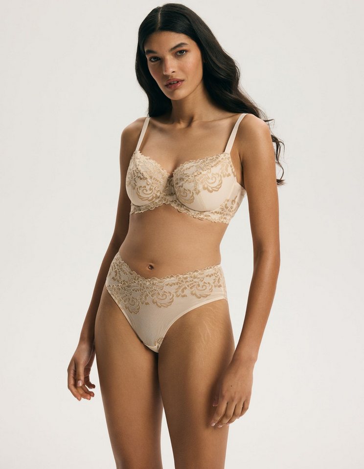 ESOTIQ Taillenslip Taillenslip Venus, hohe Leibhöhe, florale Spitze, transparent – Bild 5 von 5