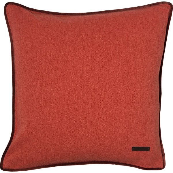 Esprit Dekokissen Harp, mit Keder und Applikation, Kissenhülle ohne Füllung, 1 Stück