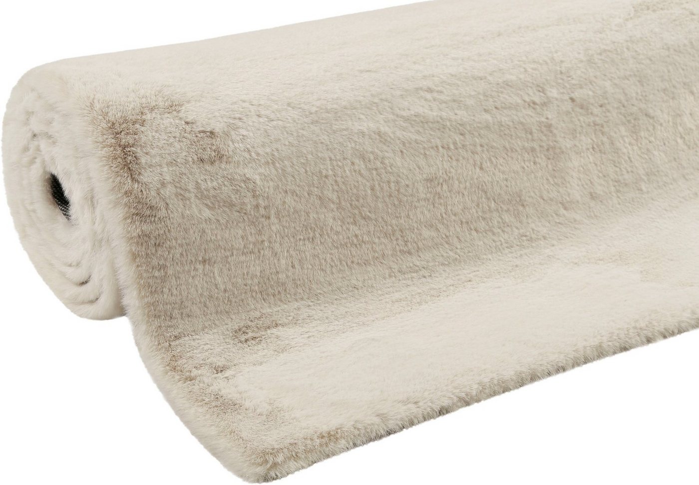 Esprit Hochflor-Teppich Alice ESP-4377, Kunstfell, rechteckig, Höhe: 25 mm, Kaninchenfell-Haptik, besonders weich und dicht, für alle Räume – Bild 4 von 5