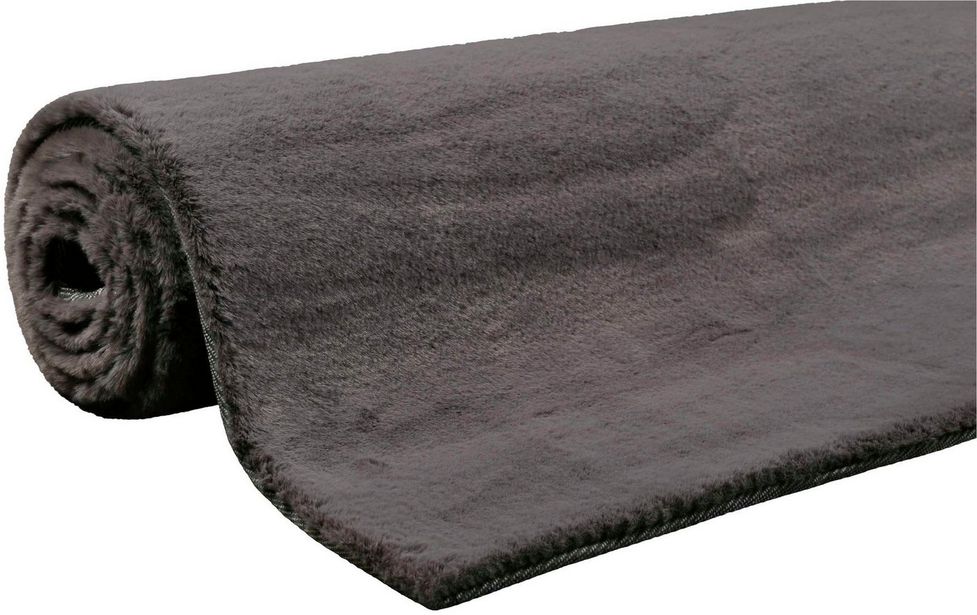 Esprit Hochflor-Teppich Alice ESP-4377, Kunstfell, rechteckig, Höhe: 25 mm, Kaninchenfell-Haptik, besonders weich und dicht, für alle Räume – Bild 5 von 5