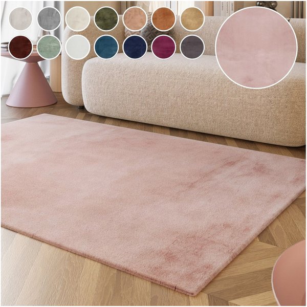 Esprit Hochflor-Teppich Alice ESP-4377, Kunstfell, rechteckig, Höhe: 25 mm, Kaninchenfell-Haptik, besonders weich und dicht, für alle Räume