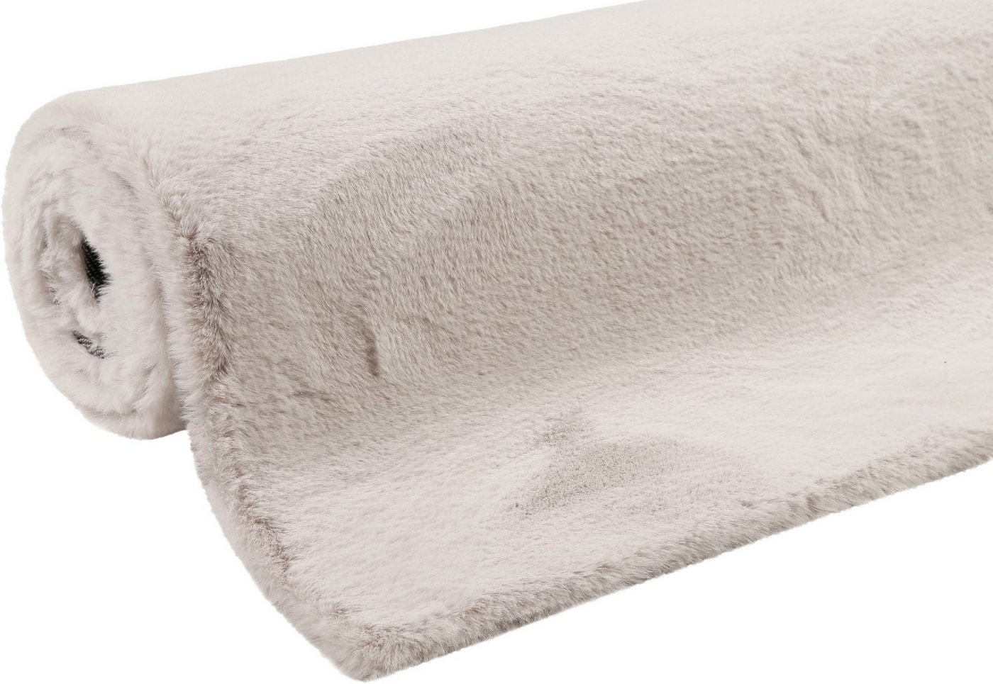 Esprit Hochflor-Teppich Alice ESP-4377, Kunstfell, rechteckig, Höhe: 25 mm, Kaninchenfell-Haptik, besonders weich und dicht, für alle Räume – Bild 4 von 5